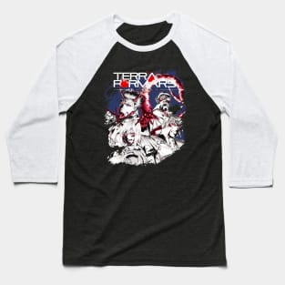 Adapt or Die Terra Anime T-Shirt Celebrating Characters' Adaptations and Survival Skills Baseball T-Shirt